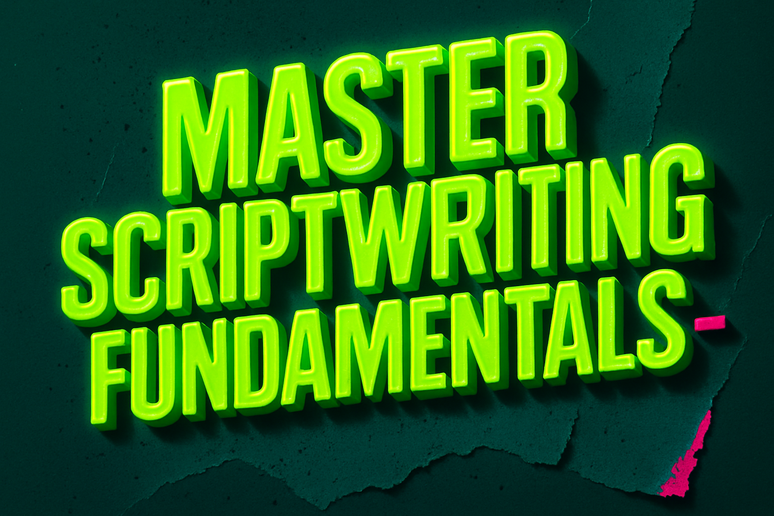 writingyourfirstscript Images High Quality Grahic Before You Write Your First Script: 5 Truths No One Tells You - Future ...